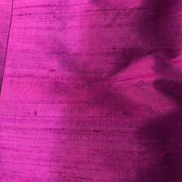 Vintage Laundry by Shelli Seagal Dress Womens 4 Used Magenta Silk - Picture 13 of 16